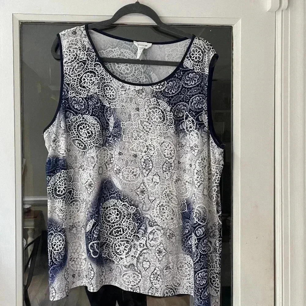 Exclusive One Blue Tank 3x